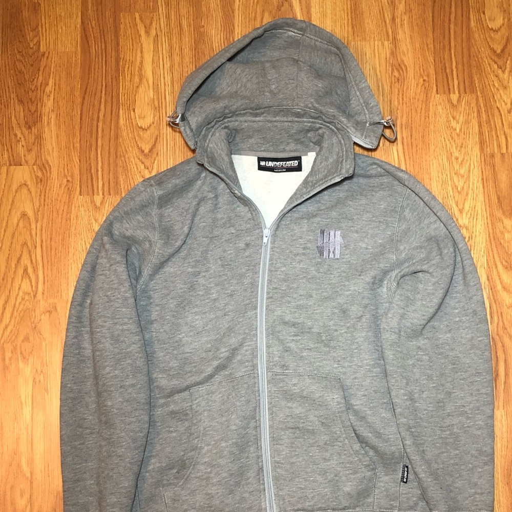 Undefeated Zip Up with removable hood